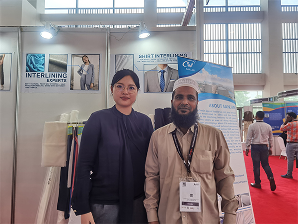 Huzhou Sanjin participated in the 2023 Bangladesh surface accessories Exhibition